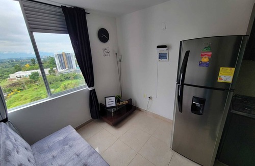 Armenia Apartment | Comodo Apartaestudio amoblado con parqueadero de carro al Norte via a Salento.