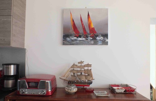 La Bernerie-en-Retz House | Completely renovated house, comfortable, close to the beach, free wi-fi access.