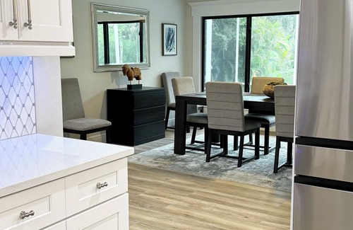 Palm River Estates House | Completely renovated 3-bedroom, heated pool home, privacy, near Naples beach!