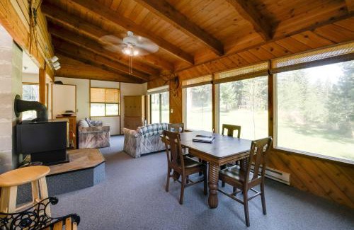 Okanogan House | Conconully Cabin on 42 Private Acres Near Hiking!
