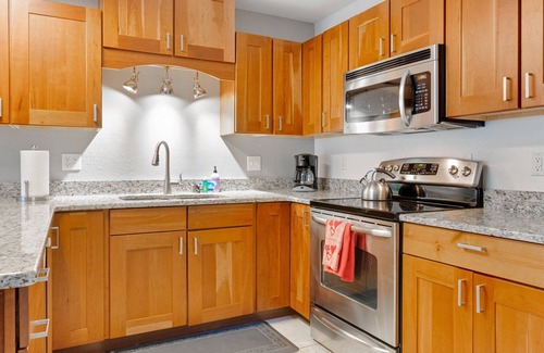Alyeska Condo | Condo in great location at base of the mountain, near hiking, skiing & biking