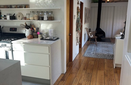 North Truro House | Contemporary 1 Bedroom Home in Wooded Setting. Close to Ocean and Bay Beaches.