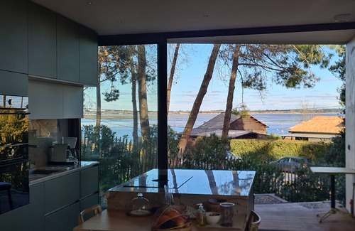 Claouey Villa | Contemporary architect-designed villa with pool and views of the Arcachon basin