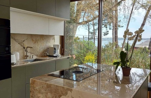 Claouey Villa | Contemporary architect-designed villa with pool and views of the Arcachon basin