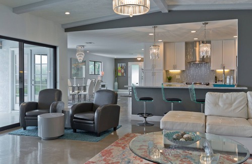 Palm Desert House | Contemporary Pool Home with Incredible Views