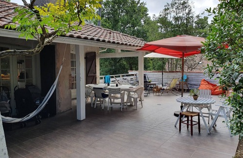 Contis-les-Bains House | Contis Plage - Family house - Sleeps 14 - Jacuzzi - Walking distance to the beach