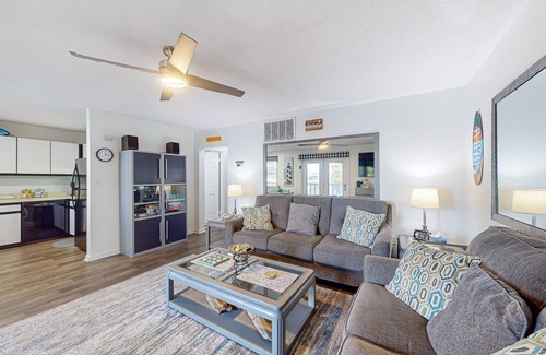 Caine Woods Condo | Convenient first-floor condo with a fully stocked kitchen, WiFi & a private deck