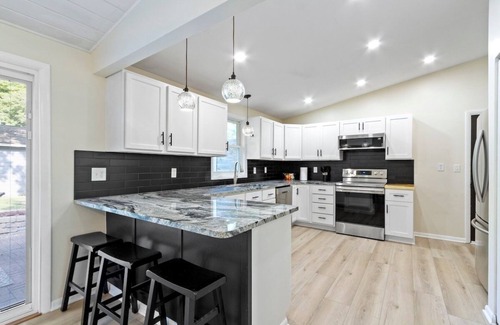 Indianapolis House | Convenient Location, Great Backyard