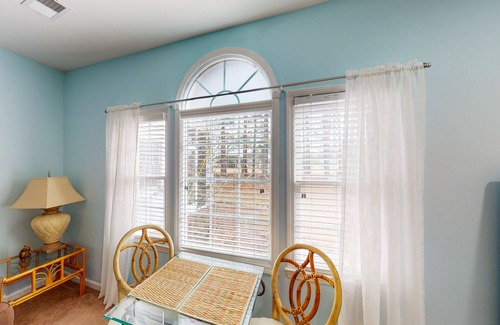 Sea Trail Apartment | Convenient studio with outdoor pool, patio, central AC & beach access