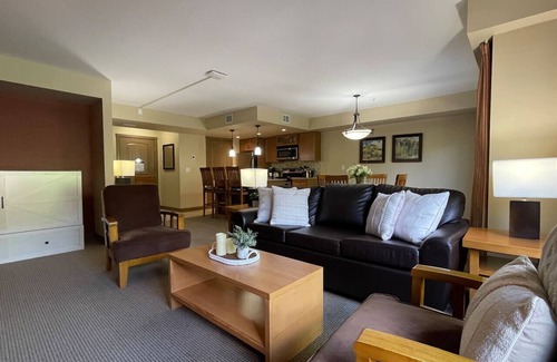 Copperstone Resort Condo | Copper Point - Outdoor Hot Tub | Fire Table | Gym