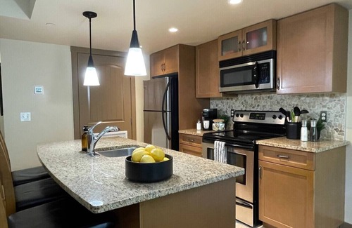 Copperstone Resort Condo | Copper Point - Outdoor Hot Tub | Fire Table | Gym