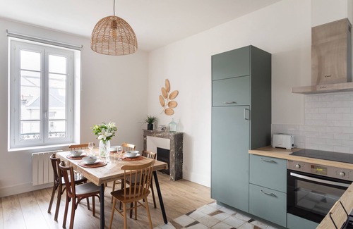 Saint-Ideuc Apartment | Coquillages et Crustacés - Apt avec balcon vue mer