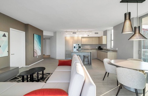 Hollywood South Central Beach Condo | Corner Luxury 2BR with Panoramic Ocean & Intracoastal Views