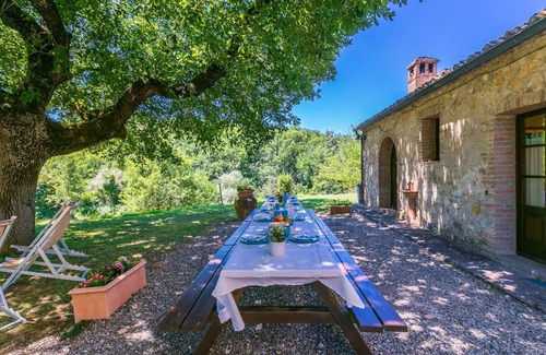 Collalto House | Cosy apartment in villa with private pool, WIFI, A/C, TV, patio, panoramic view and parking
