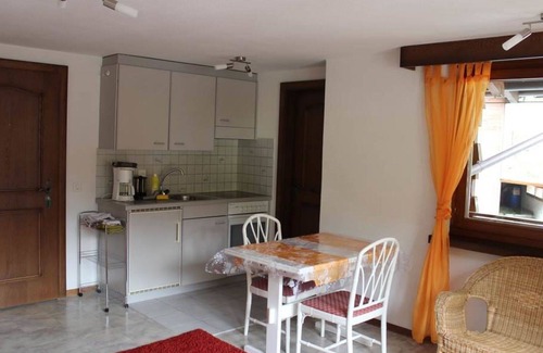 Saas-Balen Apartment | Cosy apartment for 2 guests with WIFI, TV and balcony