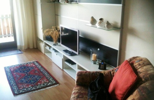 Disentis Apartment | Cosy apartment for 2 guests with TV, balcony and parking