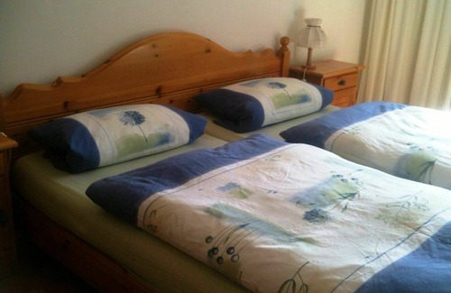 Disentis Apartment | Cosy apartment for 2 guests with TV, balcony and parking