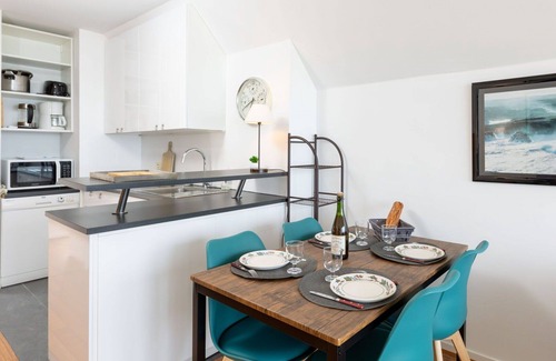 Lancieux Apartment | Cosy apartment for 4 guests with WIFI and balcony