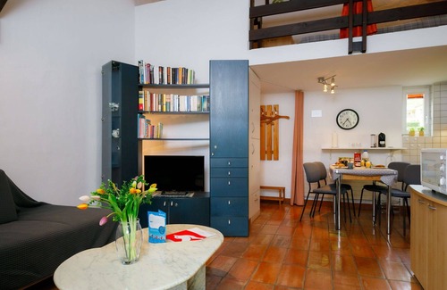 Capriasca Apartment | Cosy apartment for 4 people with pool, WIFI, TV, patio and panoramic view