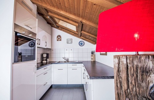 Falera Apartment | Cosy apartment for 5 people with pool, WIFI, TV, balcony and panoramic view