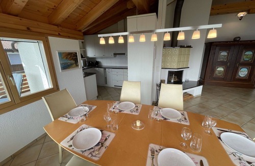 Amden Apartment | Cosy apartment for 5 people with WIFI, TV, terrace, pets allowed and panoramic view