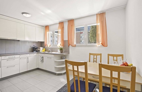 Churwalden Apartment | Cosy apartment for 6 guests with WIFI, TV and balcony