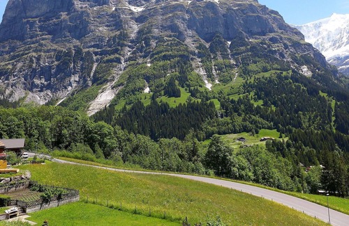 Grindelwald Apartment | Cosy apartment for 5 guests with WIFI, TV, balcony and parking