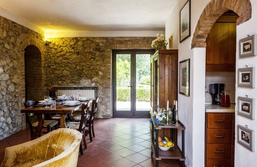 Simignano House | Cosy apartment in villa with WIFI, A/C, pool, terrace, pets allowed, panoramic view and parking