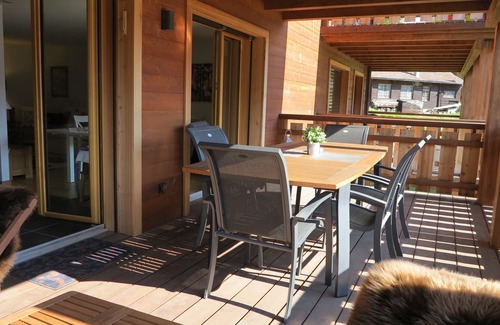 Barboleusaz Apartment | Cosy apartment with large terrace and magnificent view on mountains