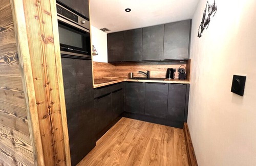 Plagne 1800 Apartment | Cosy chalet spirit, swimming pool!