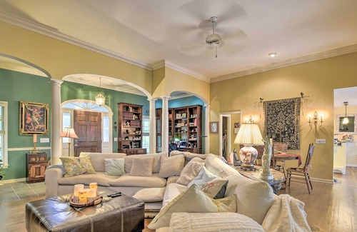 St. James Cottage | Cottage Garden Home w/ Screened Patio & Yard!