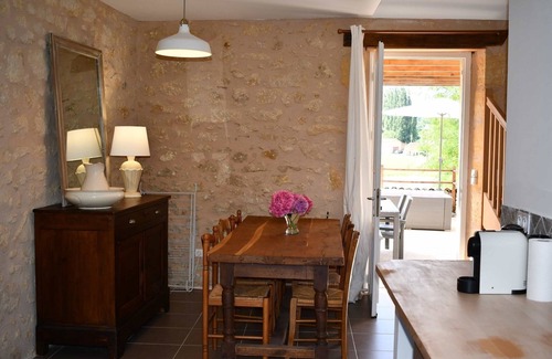 Saint-Cyprien Cottage | Cottage L'Enea Terrasse, Penthouse River View, Family Treat with Pool & Gardens
