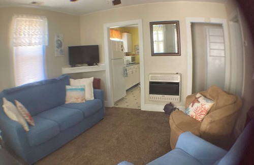 Colonial Beach House | Cottage on The Point! Bring your bikes & golf cart, and your pets!