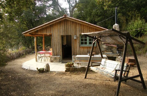 Petreto-Bicchisano Ski Chalet | Cottage surrounded by nature, natural pool and organic garden