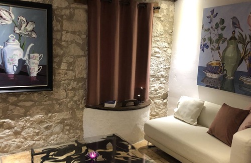 Touffailles House | Cottage with beautiful view in a barn renovated with heart and taste.
