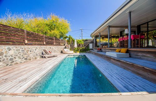 Grand Fond Villa | Couleur Sables - Beautiful villa with heated pool - St Gilles, Grand Fond