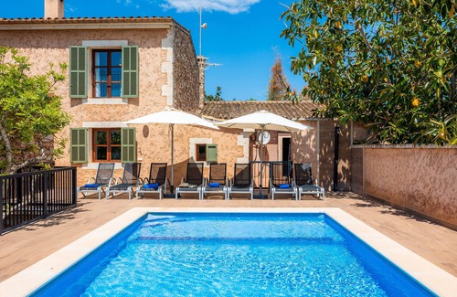 Sant Llorenc des Cardassar Villa | Country House 'Es Matul·los Ref 134' with Mountain View, Private Pool and Wi-Fi