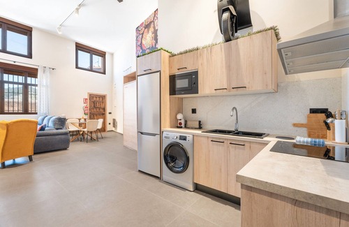 Casas Altas House | Country House 'El Gallinero, Loft Y Spa' with Mountain View, Private Terrace and Private Garden