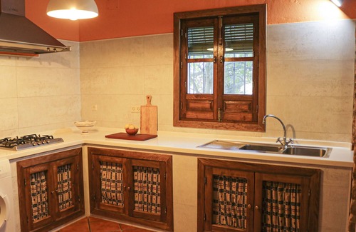 Aroche House | Country House 'Finca Ecológica Morera' with Mountain View, Private Pool and Private Terrace