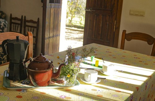 Aroche House | Country House 'Finca Ecológica Morera' with Mountain View, Private Pool and Private Terrace