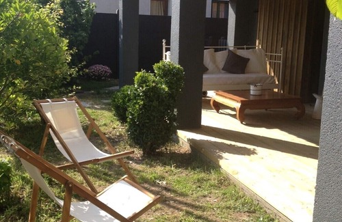 Piraillan Apartment | Covered terrace apartment - Cap Ferret peninsula, Piraillan with garden