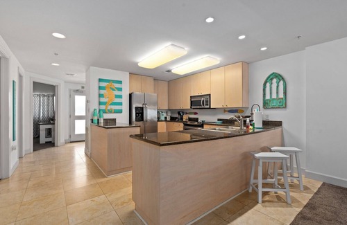 Biloxi Condo | Coveted Gulf-front condo on pool deck, directly on beach, no highway to cross!