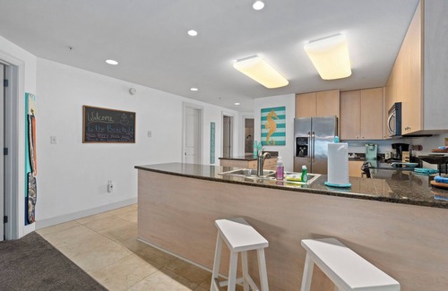 Biloxi Condo | Coveted Gulf-front condo on pool deck, directly on beach, no highway to cross!