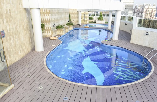 Dubai Sports City Apartment | COZY 1 BEDROOM WITH 2 BEDS - GOLF COURSE VIEW