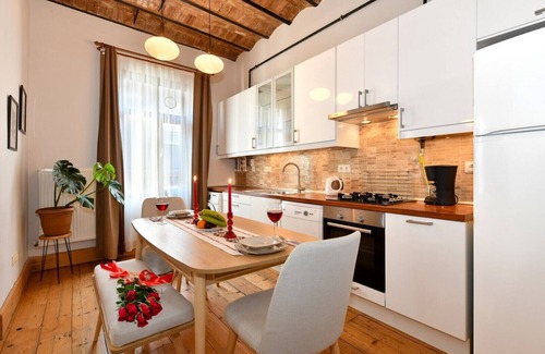 Galata Apartment | Cozy 1-bedroom apartment in terrific Istanbul with AC, WiFi
