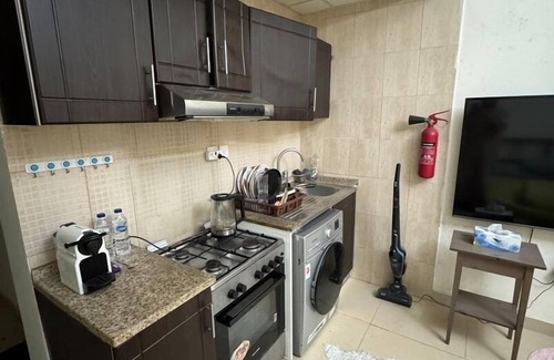 Al Jerf 2 Condo | Cozy 1-bedroom condo with WiFi, AC in lovely Ajman