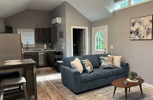 West Marion House | Cozy 1-bedroom house in charming Marion NC with WiFi, AC, and a covered porch