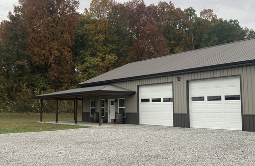 Sedalia House | Cozy 2 bed room, 2 bath barndominium.