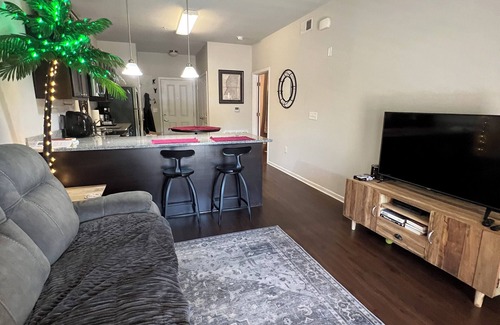 Starkville Condo | Cozy 2-bedroom condo in awesome Starkville with AC, WiFi, 2 parking spots