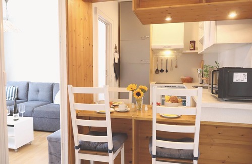 Westerland Apartment | Cozy 2-room apartment with south-facing balcony, wellness area in Westerland